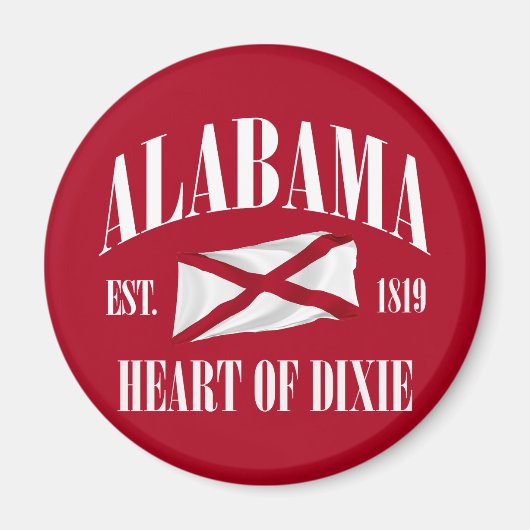 Alabama Magneet (Voorkant)