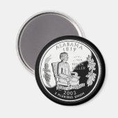 ALABAMA MAGNEET (Voorkant / Achterkant)