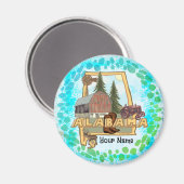 Alabama magnet (Voorkant / Achterkant)