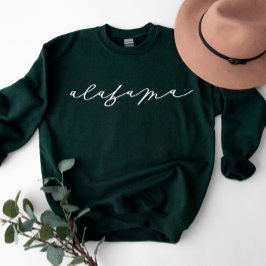 Alabama Manuscript State Women's Sweatshirt