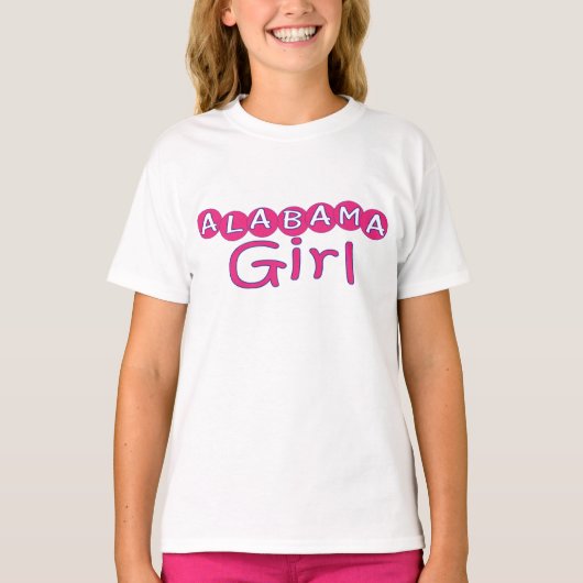 Alabama Meisje T-shirt (Voorkant)