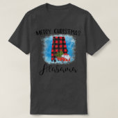 Alabama Merry Kerstmis, Buffalo Pset Xmas T-shirt (Design voorkant)