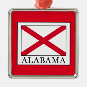 Alabama Metalen Ornament