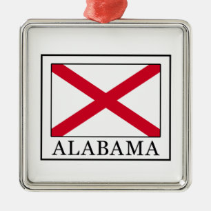 Alabama Metalen Ornament