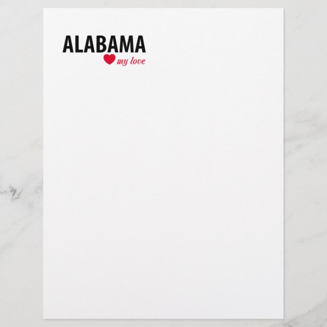 Alabama, mijn liefde (Voorkant)