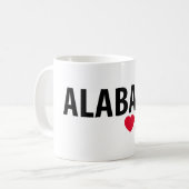 Alabama, mijn liefde koffiemok (Voorkant links)