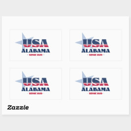 Alabama Mijn thuisstaat Sticker