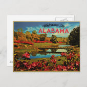 Alabama Mirror Lake Briefkaart (Voorkant / Achterkant)