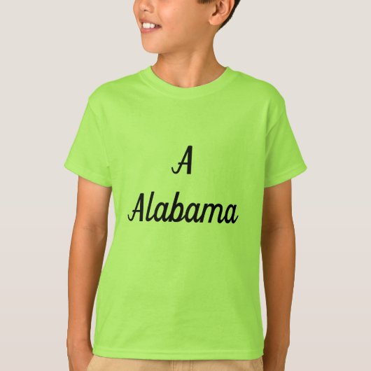 Alabama Monogram T-shirt (Voorkant)
