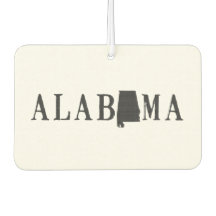 Alabama naam staat gevormde letter