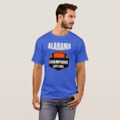 Alabama Nationaal Kampioenschap T-shirt (Voorkant volledig)