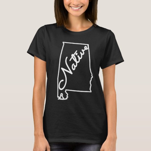 Alabama Native T-shirt (Voorkant)