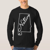 Alabama Native T-shirt (Voorkant)