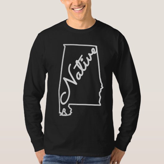 Alabama Native T-shirt (Voorkant)