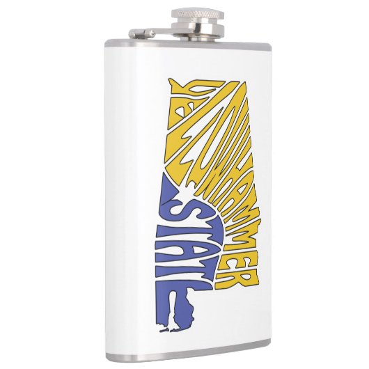 Alabama Nickname Word Art Heupfles (Rechts)
