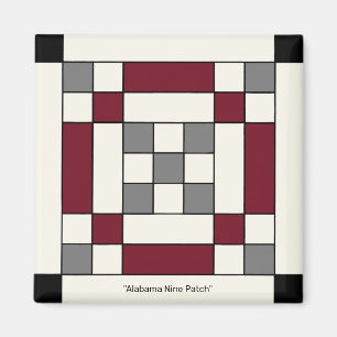 Alabama Nine Patch Magneet