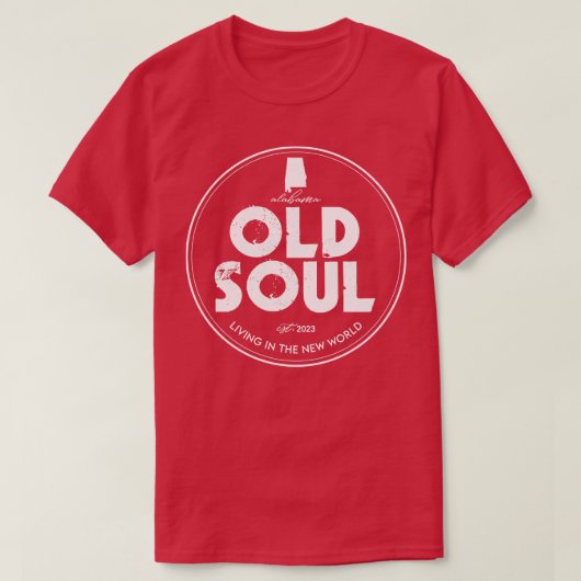 Alabama Old Soul Rich Mannen TShirt 2 (Design voorkant)