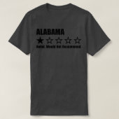 Alabama One Review TShirt (Design voorkant)
