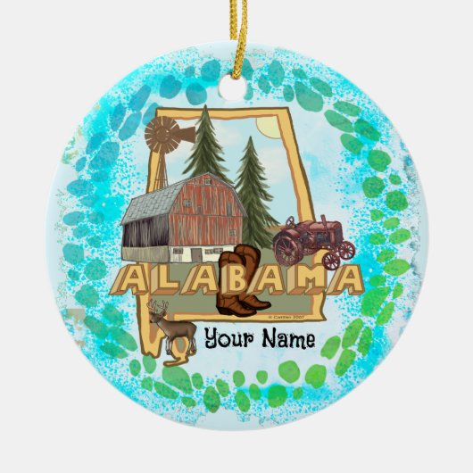 Alabama ornament (Voorkant)