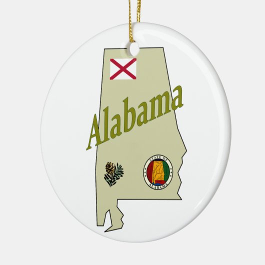 Alabama Ornament kerstboom (Links)