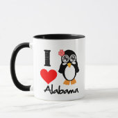Alabama Penguin - Ik hou van Alabama Mok (Links)