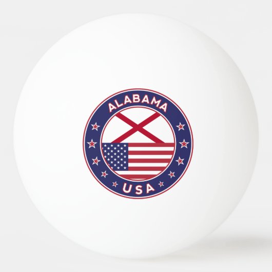 Alabama Pingpongbal (Voorkant)