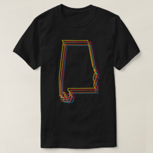 alabama pride blur t-shirt