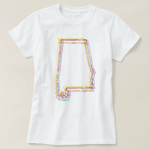 alabama pride blur t-shirt