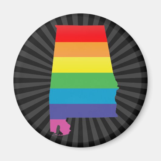 alabama pride . magneet (Voorkant)
