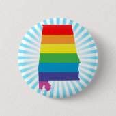 alabama pride . ronde button 5,7 cm (Voorkant)
