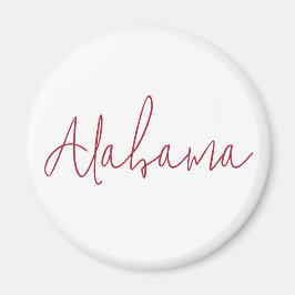 Alabama Reis Souvenir Cadeau Magneet