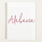 Alabama Reis Souvenir Cadeau Planner (Voorkant)