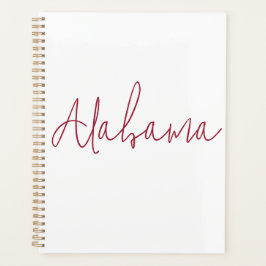Alabama Reis Souvenir Cadeau Planner
