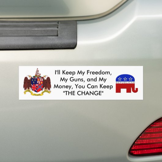Alabama Republikein Bumpersticker (Op auto)
