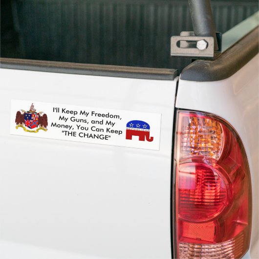 Alabama Republikein Bumpersticker (Op Truck)