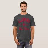 Alabama Retro Design Klassieker T-shirt (Voorkant volledig)