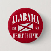 Alabama Ronde Button 5,7 Cm (Voorkant)