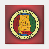 Alabama Seal Magneet (Voorkant)