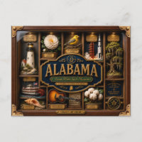 Alabama Shadow Box 3D Figuur Staat
