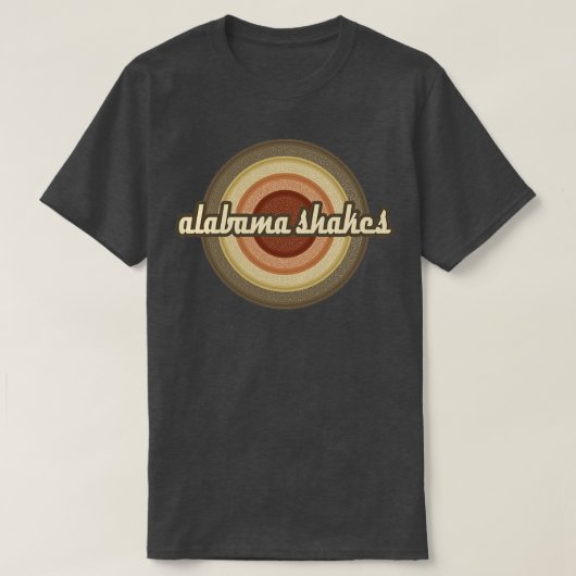 Alabama Shakes Circle Crayon T-shirt (Design voorkant)