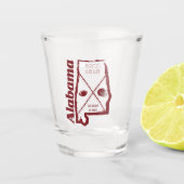 Alabama Shot Glass Shot Glas (Voorkant)
