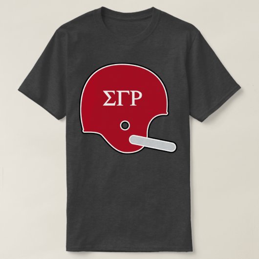 Alabama Sigma Gamma Rho Retro Helm TShirt (Design voorkant)