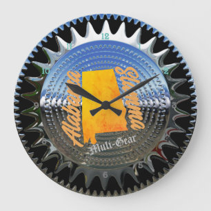 Alabama Slamma Multi-Gear Clock Grote Klok