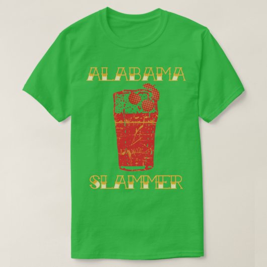 Alabama Slammer Thirt 2 T-shirt (Design voorkant)