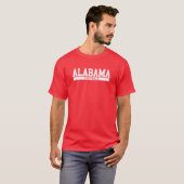 Alabama Softbal T-shirt (Voorkant volledig)