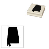 Alabama Solid Rubber Art Stamp Rubberstempel (Gestempeld)