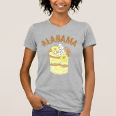 Alabama Southern Banana Pudding Dessert Foodie AL T-shirt (Voorkant)