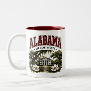 Alabama Southern Heritage Escape Tweekleurige Koffiemok