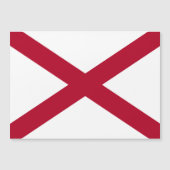 Alabama: St Andrew Crimson Cross Vlag (Voorkant)