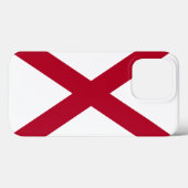 Alabama: St Andrew Crimson Cross Vlag Case-Mate iPhone Case (Achterkant (horizontaal))